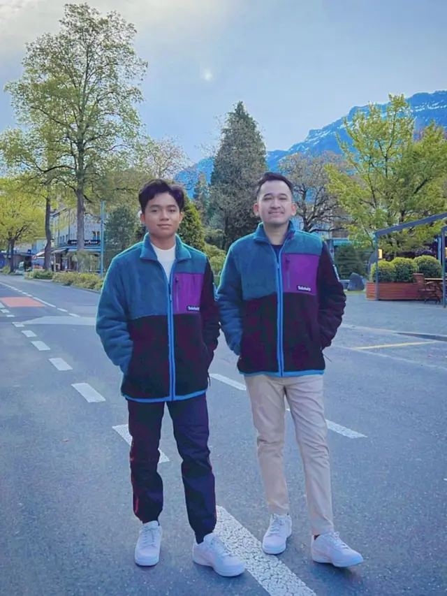 [Fimela] Ruben Onsu dan Betrand Peto