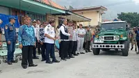 Pj Bupati Probolinggo Ugas Irwanto tinjau uji kir kendaraan wisata jeep di kawasan Gunung Bromo (Istimewa)