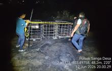 Baru Dilegalkan, Penampungan Minyak Sumur Minyak Mentah di Musi Banyuasin Terbakar