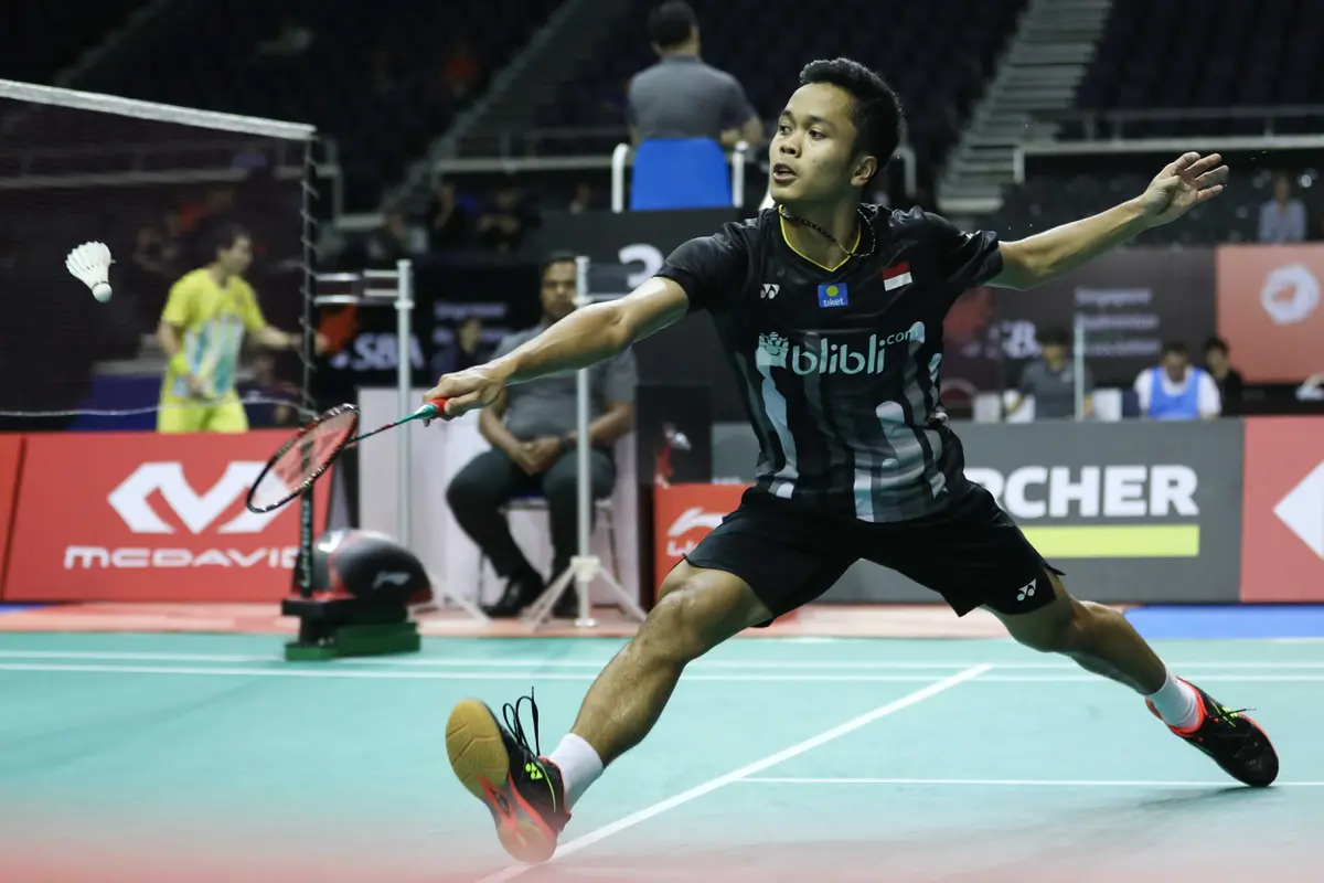 Anthony Ginting, PBSI, Singapura Terbuka 2019