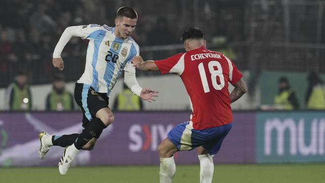 Franco Mastantuono dari Argentina dan Rodrigo Echeverria dari Chile
