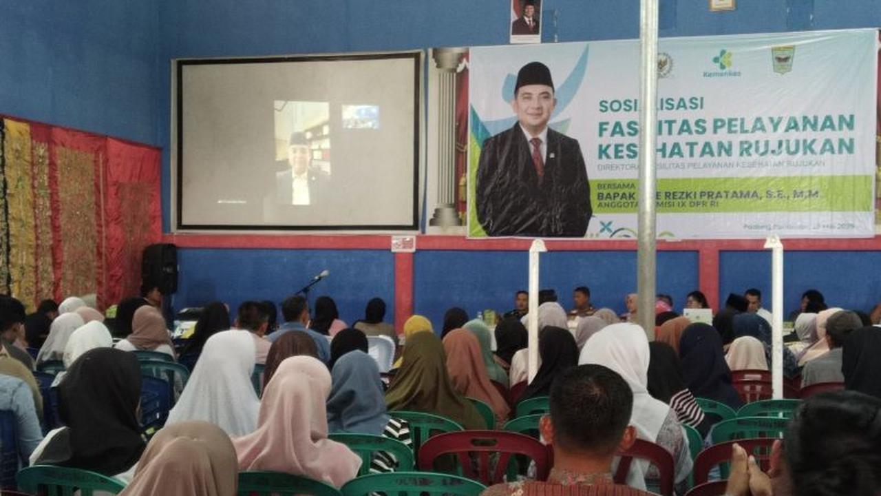 DPR dan Kemenkes Sosialisasikan Penyederhanaan Sistem Rujukan Pasien di Padang Pariaman