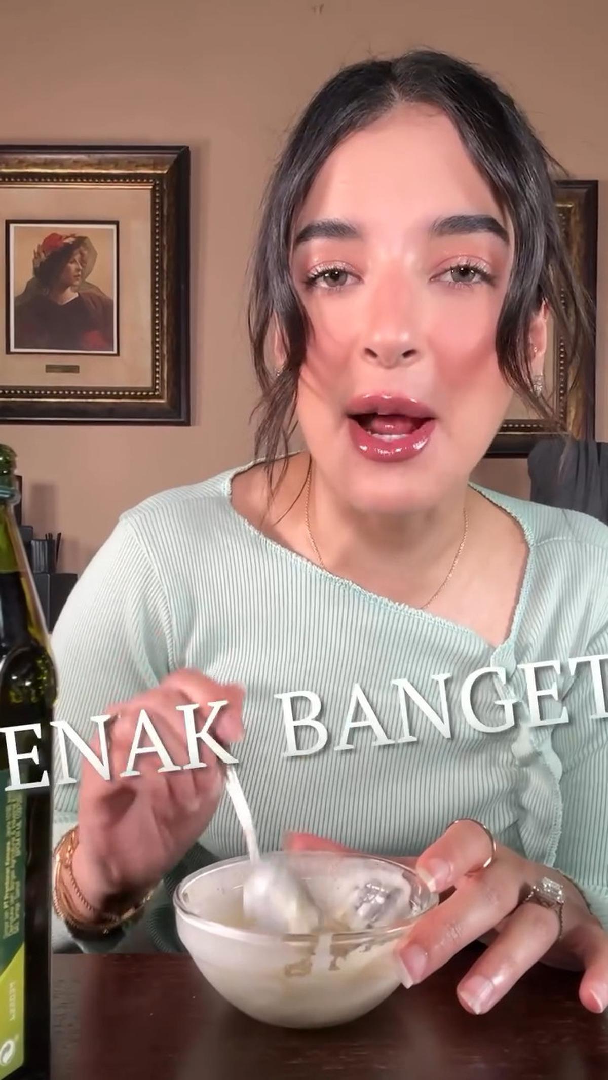 Momen Tasya Farasya Jajal Resep Unik Es Krim Dicampur Kecap Asin, Sebut Mirip Salted Caramel