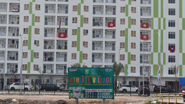 Wisma Atlet Asian Games 2018 di Jakabaring Palembang