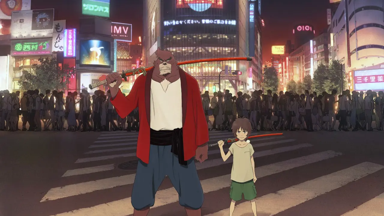Anime The Boy and the Beast Gambarkan Guru-Murid Beda Dunia