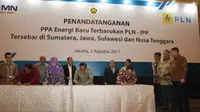 Genjot Pemanfaatan EBT, PLN Tandatangani PPA dengan IPP di 64 Lokasi Tersebar