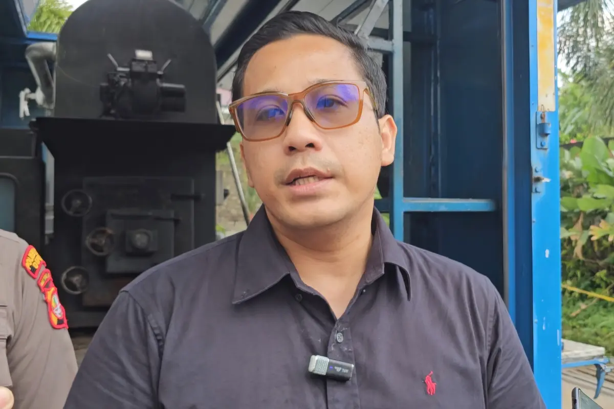 Kasat Narkoba Polres Metro Depok, Kompol Yefta Ruben Hasian Aruan saat ditemui di Polres Metro Depok.