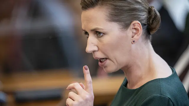 PM Mette Frederiksen
