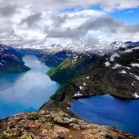 Taman Nasional Jotunheimen, Norwegia. (rbxo/Instagram)