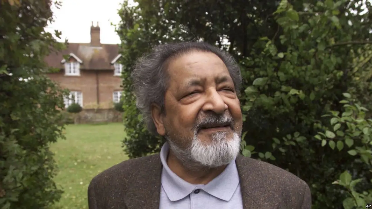 Pemenang Nobel Kesusastraan V.S Naipaul (AP PHOTO)