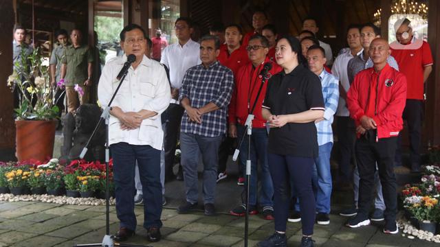 Puan Maharani Temui Prabowo di Hambalang