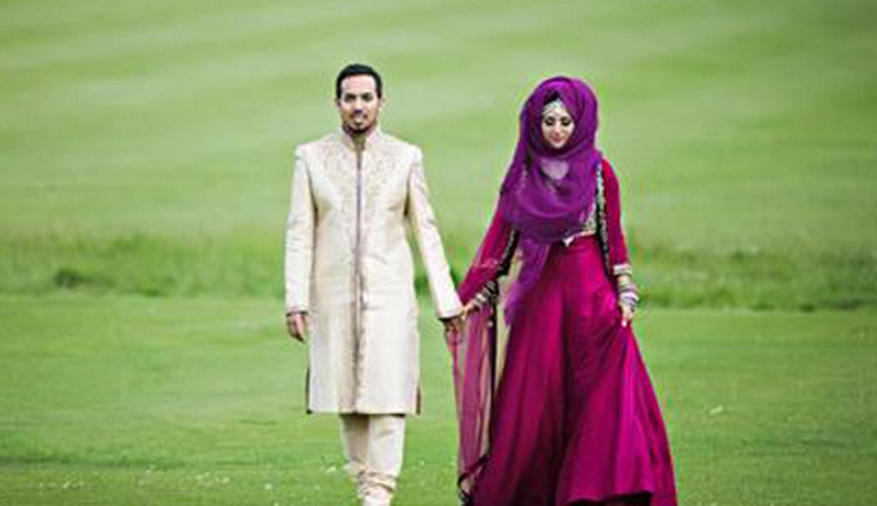 Gambar Pasangan  Muslim Romantis Nusagates