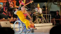 Penari Disabilitas Persembahkan Tarian Puspanjali di Gala Dinner AHLF 2023. Foto: Kemensos.