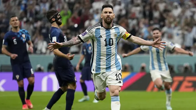 Timnas Argentina Vs Timnas Kroasia Semifinal Piala Dunia 2022