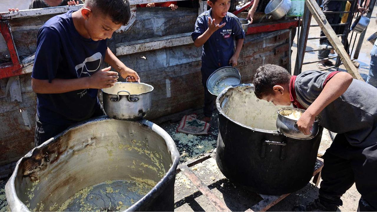 FOTO: PBB Tetapkan Gaza Alami Kelaparan, Kasus Pertama di Timur Tengah