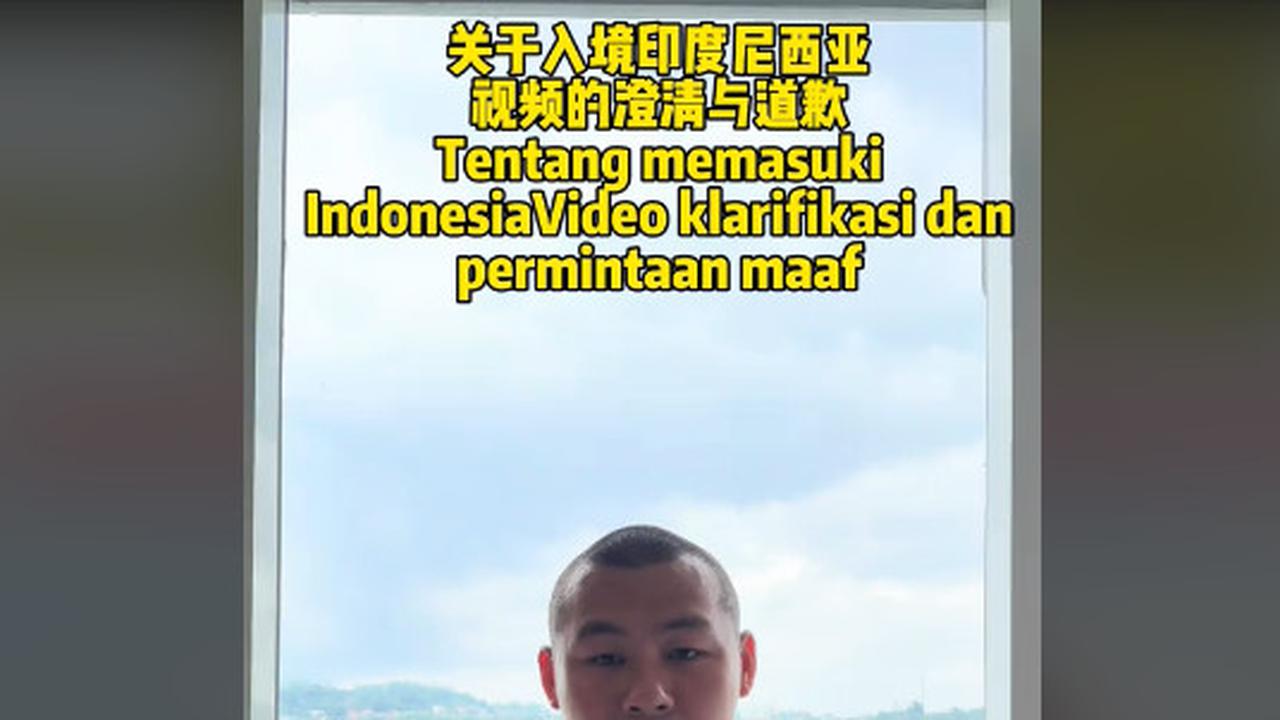 Turis China Minta Maaf & Beri Klarifikasi Usai Viral Selipkan Uang Rp500 Ribu di Paspor