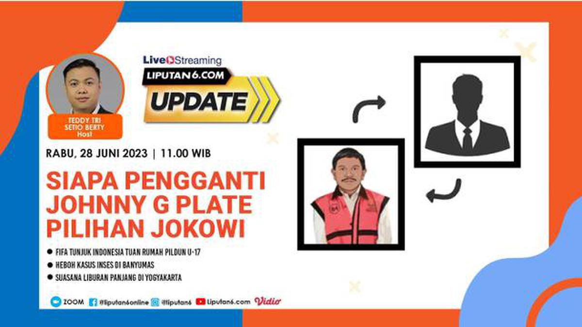 Jokowi Sudah Kantongi Nama Pengganti Johnny G. Plate?
