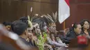 Para pemohon menilai bahwa berbagai PSN seperti Rempang Eco City, Food Estate di Merauke, kawasan industri di Sulawesi Tenggara, kawasan industri hijau di Kalimantan Utara serta Ibu Kota Negara (IKN) di Kalimantan Timur, telah menimbulkan dampak serius berupa penggusuran paksa, kerusakan lingkungan, pelanggaran hak atas pangan serta kriminalisasi warga. (merdeka.com/Arie Basuki)