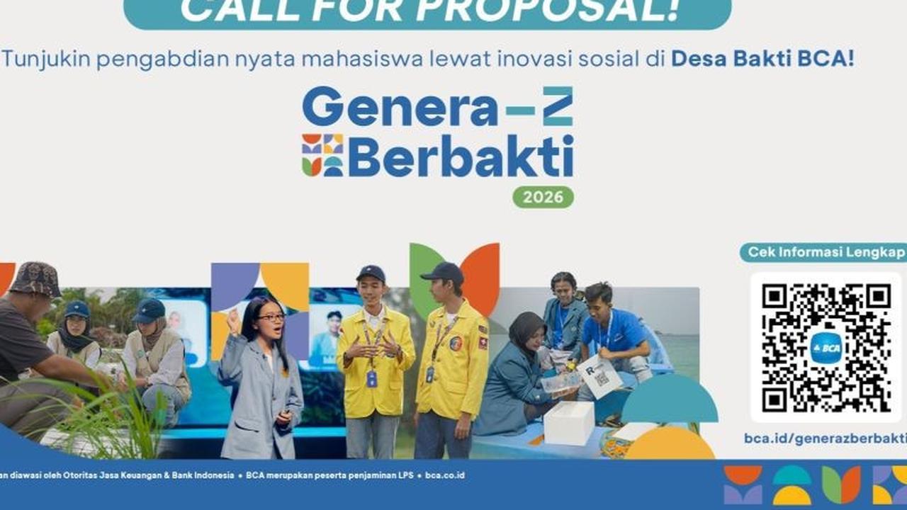 BCA Ajak Mahasiswa Berkontribusi dalam Pengembangan Desa Wisata Melalui Genera-Z Berbakti 2026
