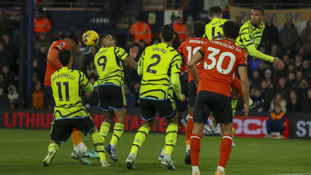 Luton vs Arsenal