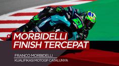 Berita Video hasil kualifikasi MotoGP Catalunya, Sabtu (26/9/20). Franco Morbidelli urutan pertama dan Valentino Rossi tercepat ketiga.