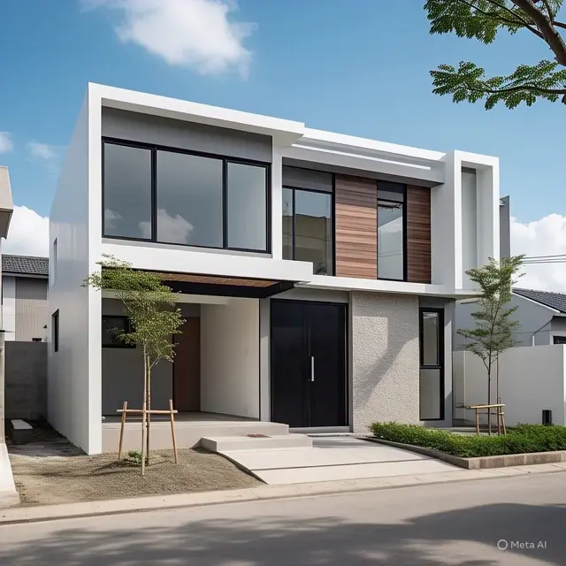 Desain Rumah Minimalis Type 45 dengan Konsep Open Space 