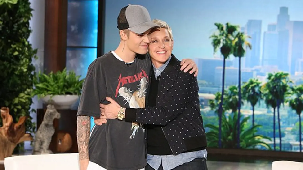 Ellen DeGeneres dan Justin Bieber 