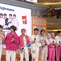 Boyband TRENDZ di Korea Culture & Travel Festival 2023 (Istimewa)