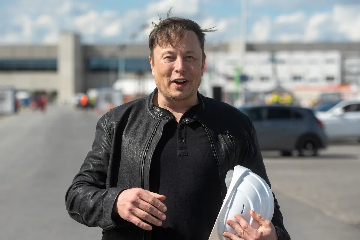 Pendiri Tesla dan SpaceX, Elon Musk. Christophe Gateau/AFP