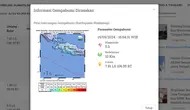 Gempa hari ini di akhir pekan, Minggu sore (15/9/2024)&nbsp;pukul 16:54:31 WIB&nbsp;membuat wilayah Sukabumi, Provinsi Jawa Barat (Jabar) bergetar. (www.bmkg.go.id)