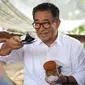 Penjabat (PJ) Gubernur Kalimantan Timur (Kaltim) Akmal Malik yang juga pencinta kopi, sangat menggemari kopi luwak Kutai Kartanegara/Istimewa.