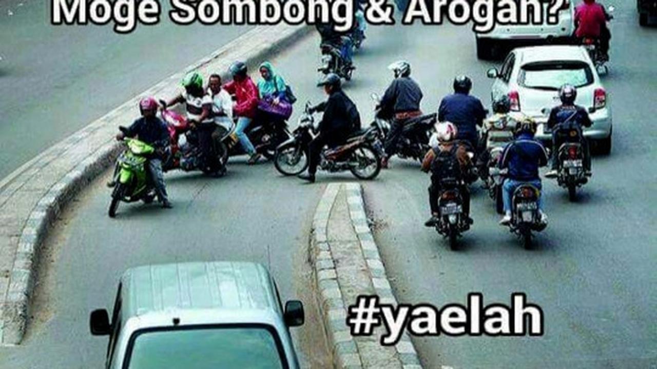 Moge lebih arogan dari motor bebek? Lihat dulu foto-foto ini