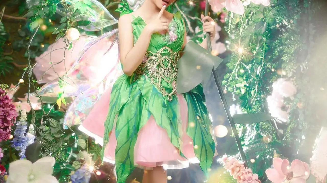 Photoshoot Fuji jadi Tinker Bell (Foto: Instagram fdphotography90 / fuji_an)