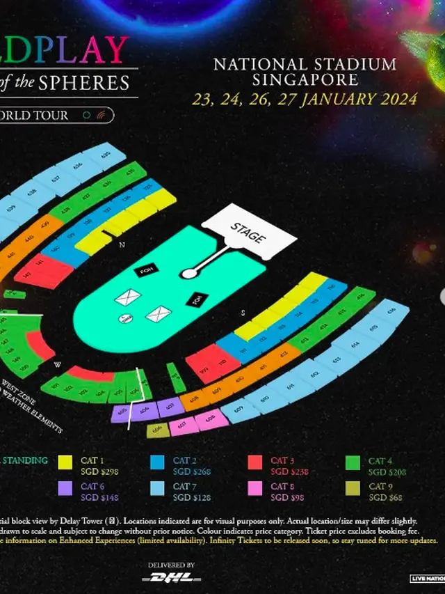 Harga Tiket Coldplay Singapore Lebih Murah dari Jakarta, Begini Cara War-nya