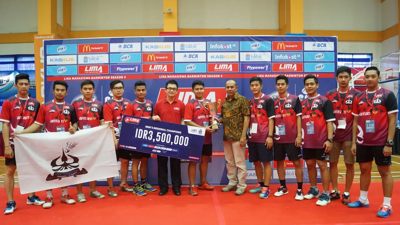 Putra Usakti Pertahankan Gelar LIMA Badminton Jakarta