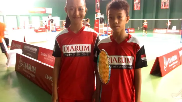 Pebulutangkis cilik Gorontalo