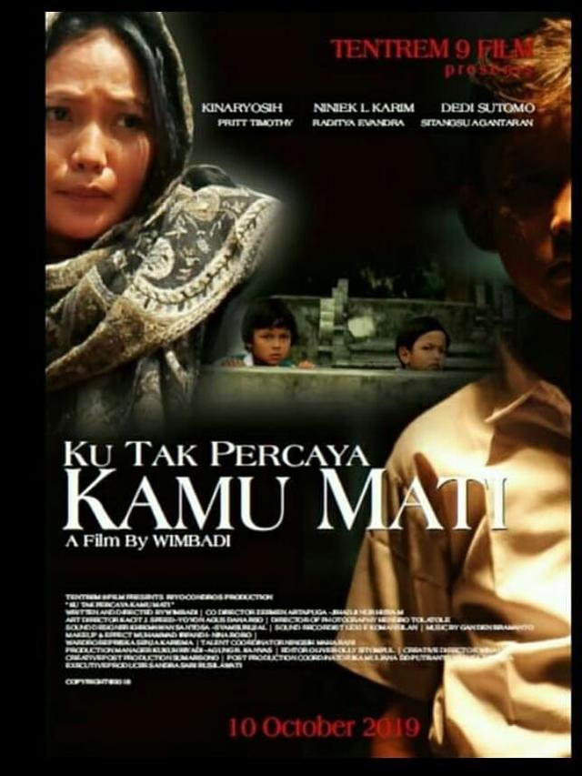 Poster film Ku Tak Percaya Kamu Mati. (Foto: Dok. Instagram @kutakpercayakamumati)