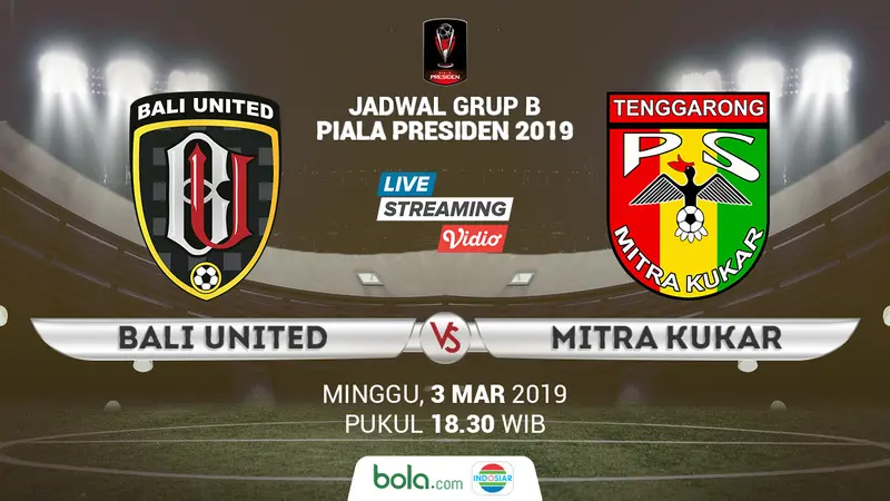 Bali United vs Mitra Kukar