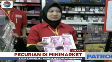 Mencuri barang-barang di minimarket di Cipinang Muara, Jakarta Timur, seorang lelaki dan perempuan babak belur dihakimi warga.