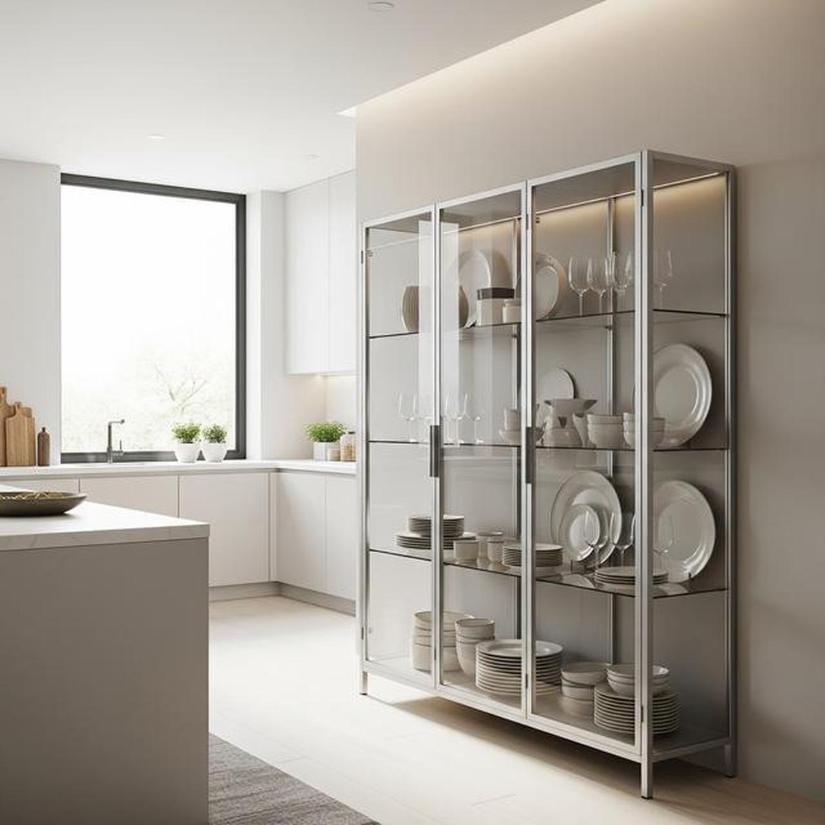 7 Model Lemari Dapur Minimalis Terbaru Aluminium, Solusi Modern dan Fungsional