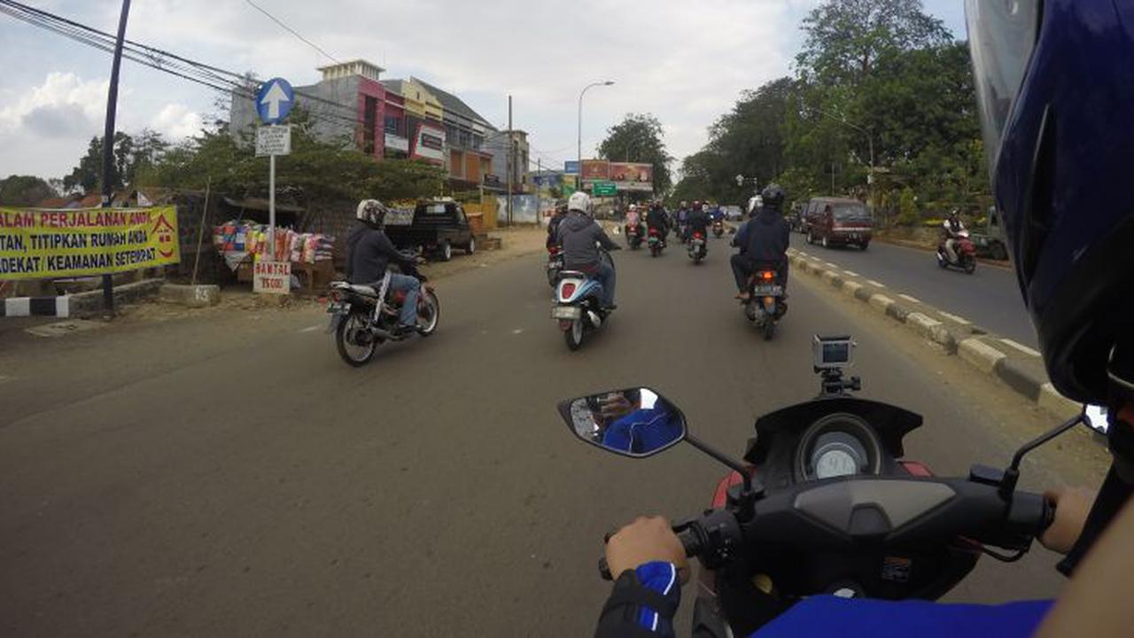 Di Waktu Ini, Pantura Diserbu Ribuan Pemudik Sepeda Motor 