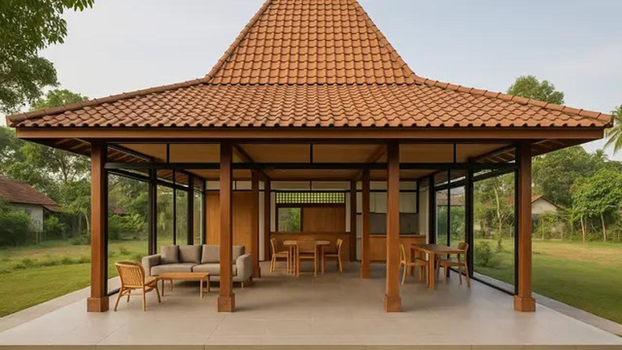 7 Model Rumah di Kampung dengan Konsep Open Space, Hunian Cantik dan Nyaman