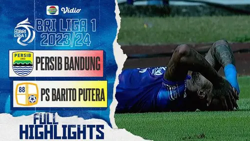 VIDEO: Persib Bandung Raih Hasil Imbang Kontra Barito Putera di Pekan 8 BRI Liga 1