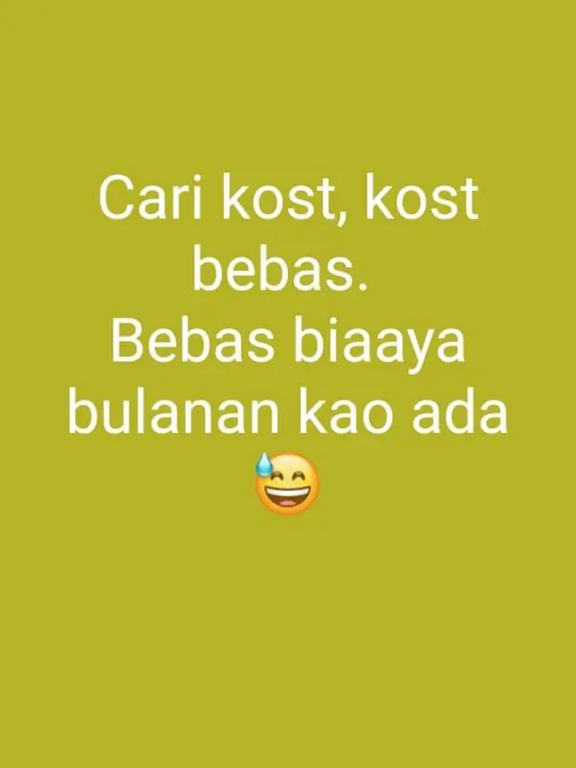 6 Status Absurd Orang Cari Kos-Kosan Ini Bikin Salah Fokus