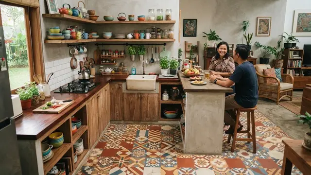 Desain Dapur Sederhana Untuk Orang Ekstrovert