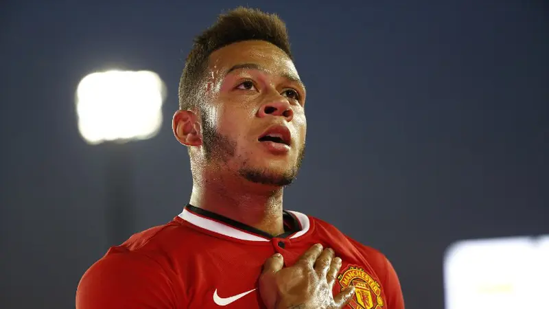 Selebrasi Memphis Depay