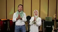 Gaya Romahurmuziy Ucapkan Lebaran: Nyanyi Bareng Anak