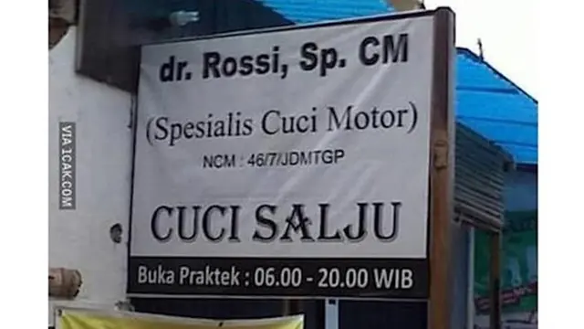 10 Teknik Marketing Libatkan Valentino Rossi Ini Kreatif Sekaligus Kocak