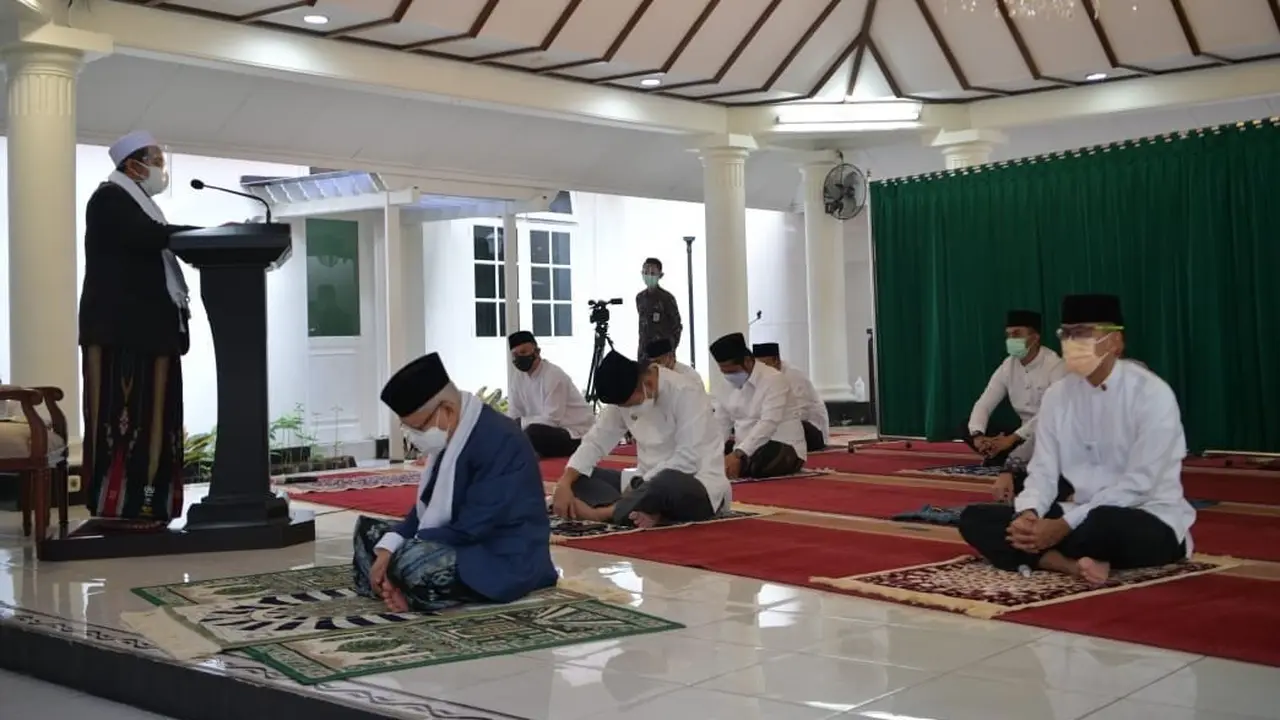 Wakil Presiden Ma'ruf Amin Merayakan Hari Raya Idul Adha.