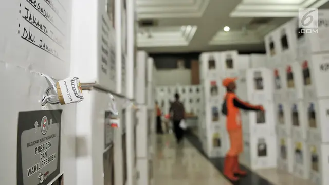 Penyimpanan Logistik Pemilu 2019 Pasca Pencoblosan